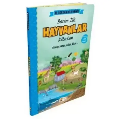 Ne Sorsan Bilir Minik-Benim İlk Büyük Hayvanlar Kitabım