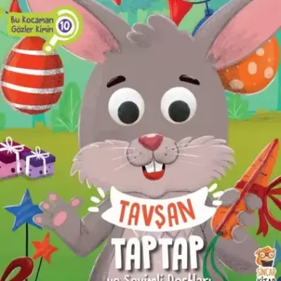 Tavşan Taptap Ve Sevimli Dostları (Bu Kocaman Gözler Kimin 10)